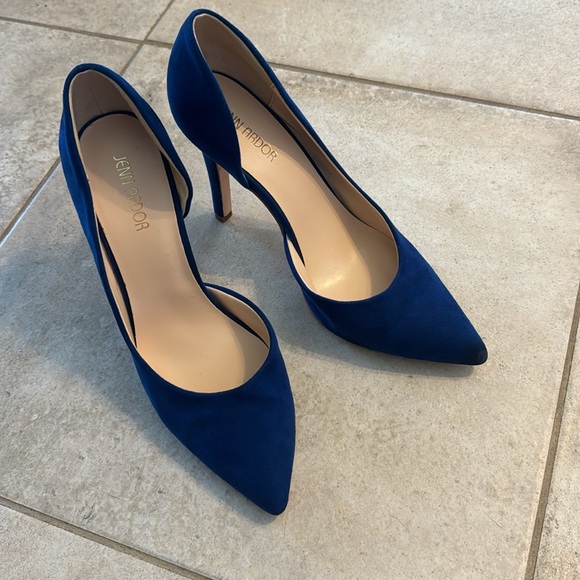 Jenn Ardor Cobalt Blue D’Orsay Shoes - Picture 11 of 15